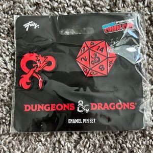 Dungeons and Dragons Pin Set